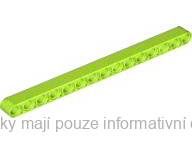 32278 Lime Technic, Liftarm Thick 1 x 15