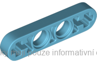 32449 Medium Azure Technic, Liftarm Thin 1 x 4 - Axle Holes