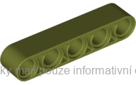 32316 Olive Green Technic, Liftarm Thick 1 x 5