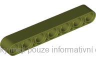 32524 Olive Green Technic, Liftarm Thick 1 x 7