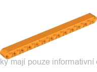 41239 Orange Technic, Liftarm Thick 1 x 13