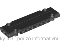 15458 Black Technic, Panel Plate 3 x 11 x 1