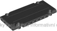64782 Black Technic, Panel Plate 5 x 11 x 1