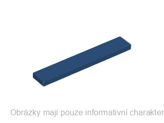 6636 Dark Blue Tile 1 x 6