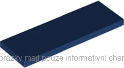69729 Dark Blue Tile 2 x 6