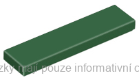 2431 Dark Green Tile 1 x 4