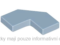 27263 Sand Blue Tile, Modified Facet 2 x 2