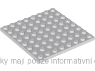 41539 Light Bluish Gray Plate 8 x 8
