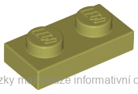 3023 Olive Green Plate 1 x 2