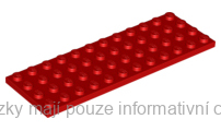 3029 Red Plate 4 x 12