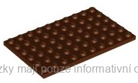 3033 Reddish Brown Plate 6 x 10