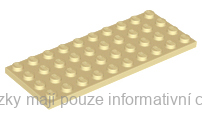 3030 Tan Plate 4 x 10