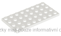 3035 White Plate 4 x 8