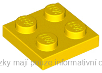 3022 Yellow Plate 2 x 2