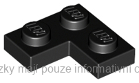 2420 Black Plate 2 x 2 Corner