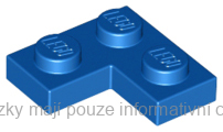 2420 Blue Plate 2 x 2 Corner