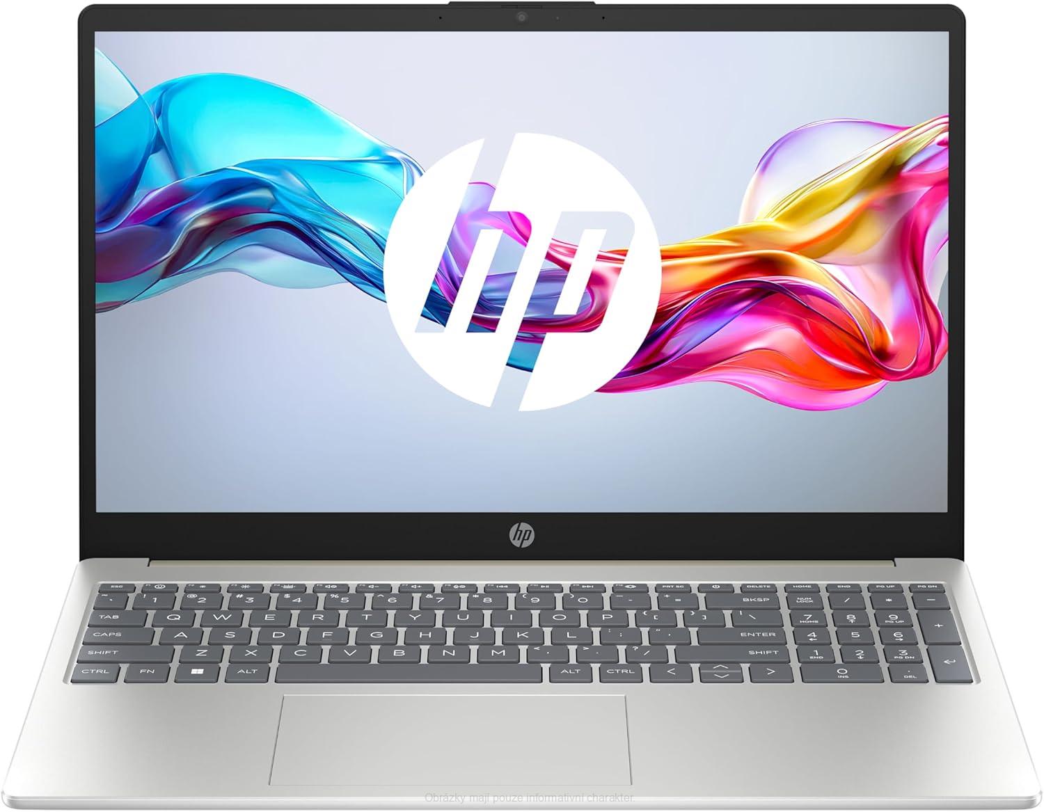 HP 15-fd0005sf 15,6" i7-1355U / 16 GB / 512 GB SSD / Win 11, stříbrný