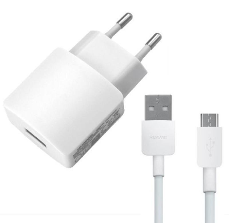 Huawei USB Cestovní nabíječka White HW-050200E01 a Nabíjecí kabel USB C