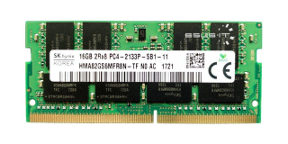 Hynix Memory 16GB DDR4-2133 SODIMM, HMA82GS6MFR8N-TF