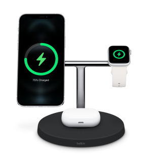 BELKIN BOOST CHARGE PRO MagSafe 3v1 Qi - černá WIZ009vfBK
