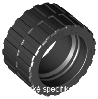 89201 Black Tire 24 x 14 Shallow Tread, Band Around Center of Tread