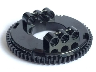 18938 Black Technic Turntable 60 Tooth, Top