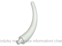 40379 White Dinosaur Tail End Section / Horn