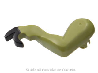 98058pb02 Olive Green Dinosaur Leg Small (Front) Tyrannosaurus rex Left
