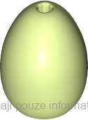 24946 Yellowish Green Egg with Small Pin Hole