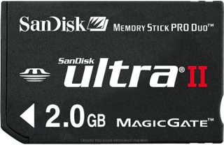 SanDisk MemoryStick PRO Duo Ultra II 2 GB