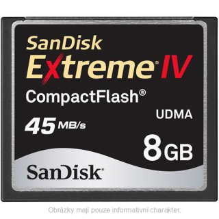 SanDisk CompactFlash Extreme IV 8 GB UDMA