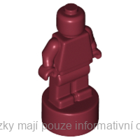 90398 Dark Red Statuette / Trophy