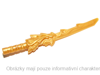 93055 Pearl Gold Sword, Katana (Dragon Guard)