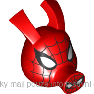 bb1146pb01 Red Head, Modified Pig with Spider-Man Black Web (Spider-Ham)