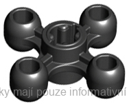 32072 Black Technic Knob Cog / Gear / Wheel