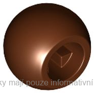 32474 Reddish Brown Technic Ball Joint