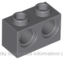 32000 Dark Bluish Gray Brick 1 x 2 with Holes