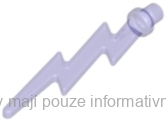 27256 Trans-Purple Wave Angular Single