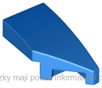 29119 Blue Wedge 2 x 1 x 2/3 Right