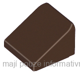 54200 Dark Brown Slope 30 1 x 1 x 2/3