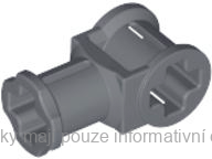 32039 Dark Bluish Gray Technic, Axle Connector with Axle Hole