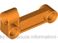 11455 Orange Technic, Pin Connector Perpendicular 2 x 4 Bent