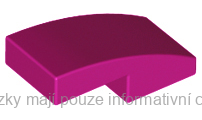 11477 Magenta Slope, Curved 2 x 1 x 2/3