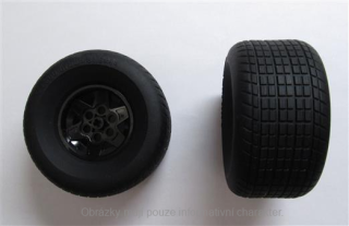 56908c03 Black Wheel Technic Racing Small with Black Tire