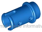4274 Blue Technic, Pin 1/2 without Friction Ridges