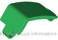 24116 Green Technic, Panel Curved 3 x 5 x 3