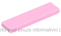 2431 Bright Pink Tile 1 x 4