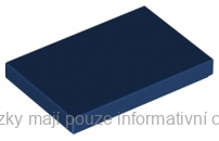 26603 Dark Blue Tile 2 x 3