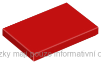 26603 Red Tile 2 x 3