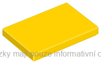 26603 Yellow Tile 2 x 3